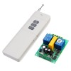 433MHz AC220V 2 Channel Wireless Remote Control Switch Module AK-DJZFZ+AK-3000-3 3 Key Transmitter