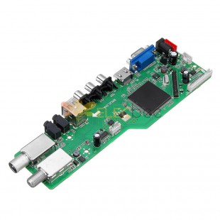 5 OSD Game RR52C.04A يدعم الإشارة الرقمية DVB-S2 DVB-C DVB-T2 / T ATV ​​LCD Driver Board Module