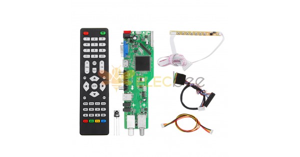 5 OSD Game RR52C.04A Support Digital Signal DVB-S2 DVB-C DVB-T2/T