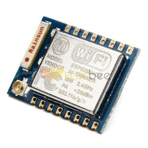 Modulo wireless ricetrasmettitore WIFI con porta seriale remota ESP8266 ESP-07 da 5 pezzi
