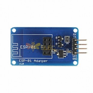 5Pcs ESP8266 Serial Wi-Fi Wireless ESP-01 Adapter Module 3.3V 5V for Arduino - products that work with official Arduino boards