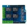 Modulo relè esteso scudo relè 5V 4CH 4 canali per Arduino - prodotti che funzionano con schede Arduino ufficiali