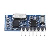 5pcs RX480E-4 433MHz 무선 RF 수신기 학습 코드 디코더 모듈 4 채널 출력