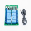 8CH DTMF MT8870 Decodificador Relé Telefone Interruptor de Controle Remoto para Motor AC DC LED CNC Casa Inteligente PLC DC12V