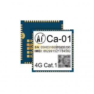 Módulo de comunicación inalámbrica 4G Full Netcom LTE IoT Ultrapequeño Ca-01 GPIO/UART/ADC