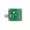 Placa de desarrollo del módulo de comunicación USB CY7C68013A USB integrado 8051 microcontrolador