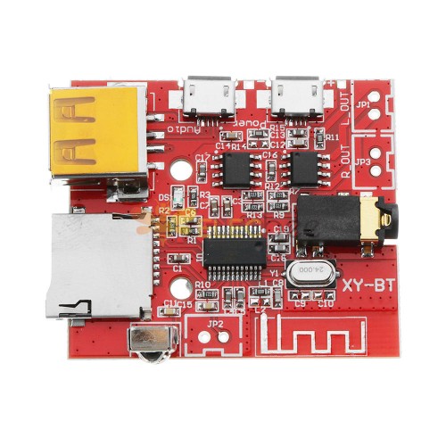 5V 3W MP3 Audio Decoder Power Amplifier Board Micro USB TF Card SPBLUS TO 
