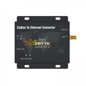 Módulo transceptor de datos inalámbrico Ethernet CC2530 2500M 27dBm TCP UDP red Ad Hoc de largo alcance 500mW transmisor y receptor