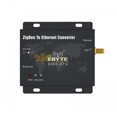 Módulo transceptor de datos inalámbrico Ethernet CC2530 2500M 27dBm TCP UDP red Ad Hoc de largo alcance 500mW transmisor y receptor