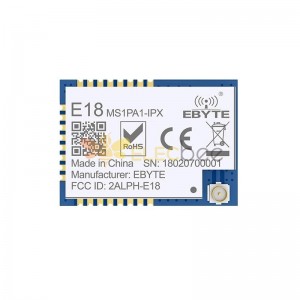 E18-MS1PA1-IPX CC2530 2.4GHz UART IO PA CC2592 IPEX 20dBm 100mW Mesh 发射器和接收器模块，用于 ZigBee