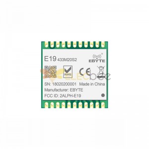 E19-433M20S2 遠程 SX1278 20dMm 貼片 SPI 收發器 433MHz 射頻模塊