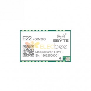 E22-400M30S SX1268 1W 無線電收發器遠程 433MHz 模塊