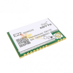 E22-900M22S SX1262 915Mhz 22dBm 6500m de long SMD IPEX émetteur-récepteur sans fil (émetteur/récepteur) Module IOT