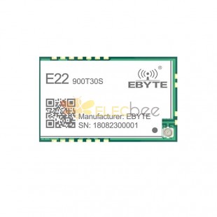 E22-900T30S SX1262 de largo alcance 868MHz 915MHz 30dBm SMD IPEX 1W módulo transceptor inalámbrico IOT