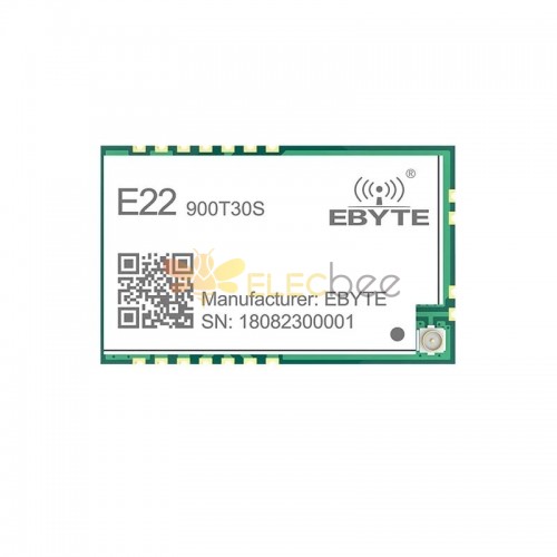 E22-900T30S SX1262 طويلة المدى 868MHz 915MHz 30dBm SMD IPEX 1W وحدة الإرسال والاستقبال اللاسلكية IOT