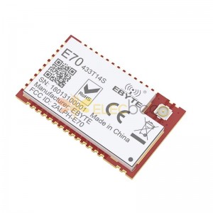 E70-433T14S CC1310 14dBm 433MHz RF Modülü Alıcı-Verici Düşük Güç SMD SOC UART Kablosuz Alıcı