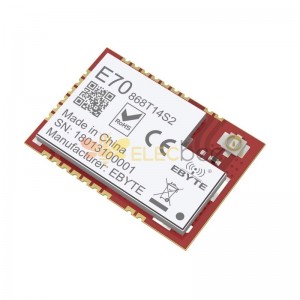 E70-868T14S2 CC1310 868MHz 25mW UART SOC Kablosuz Alıcı Alıcı-Verici SMD IOT RF Modülü