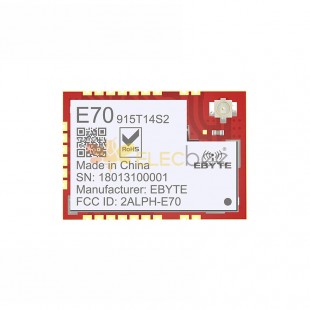 E70-915T14S2 CC1310 915MHz 14dBm 1500m SOC Transmisor y receptor inalámbrico de tamaño pequeño Módulo RF