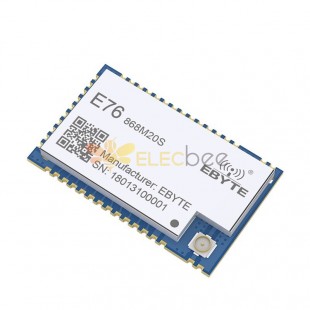 E76-868M20S EFR32 EFR32FG1P1 SOC 868MHz 20dBm SMD Funkempfänger Transceiver IOT Modul