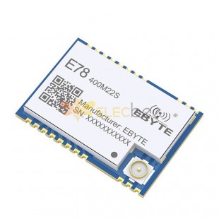 E78-400M22S ASR6501 SOC IPEX Damga Deliği 22dBm 433MHz Kablosuz Alıcı Alıcı-Verici SMD IOT RF Modülü