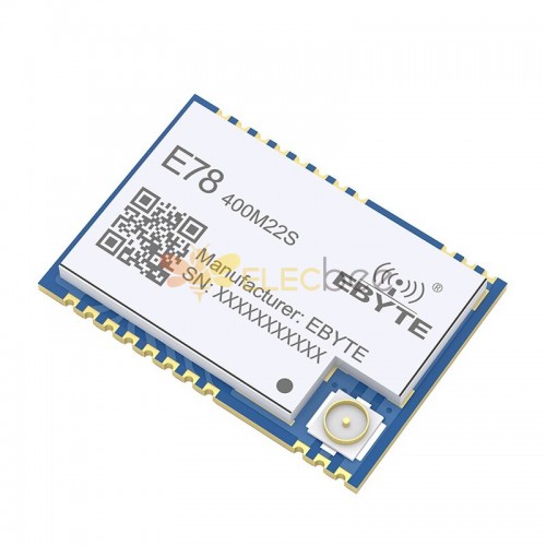 E78-400M22S ASR6501 SOC IPEX Damga Deliği 22dBm 433MHz Kablosuz Alıcı Alıcı-Verici SMD IOT RF Modülü