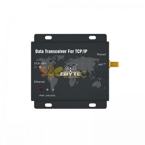 E90-DTU (400SL22-ETH) SX1262 SX1268 22dbm Ethernet Wireless Digital Radio Transceiver انتقال شفاف لمسافات طويلة