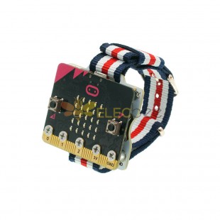 教育 DIY 編程 Micro:bit 智能編碼套件手錶可穿戴設備適合 Scratch 3.0