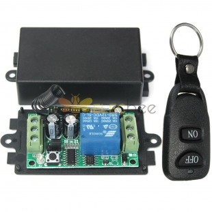 433MHz DC 12V 10A Relay 1CH Channel Wireless RF Remote Control Switch Transmitter With Receiver