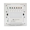 AC 85V-250V 1000W 1-3 Gang 1 Yollu WiFi 86 Tipi Akıllı Duvar LED Arkadan Aydınlatmalı Dokunmatik Anahtar Modülü Amazon Alexa ile Çalışır