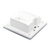 AC 85V-250V 1000W 1-3 Gang 1 Yollu WiFi 86 Tipi Akıllı Duvar LED Arkadan Aydınlatmalı Dokunmatik Anahtar Modülü Amazon Alexa ile Çalışır