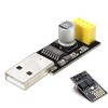 ESP8266 ESP01 WIFI وحدة الإرسال والاستقبال اللاسلكية + USB إلى ESP8266 مهايئ تسلسلي لاسلكي WIFI Develoment Board