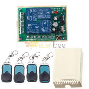 HCS301 433MHz Rolling Code Remote Control Switch Wireless Power Supply Relay Receiver Module