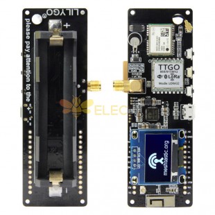 T-Beam V1.1 ESP32 433/915/923Mhz WiFi Bluetooth ESP32 GPS NEO-6M SMA 18650 Battery Holder With OLED 433MHz
