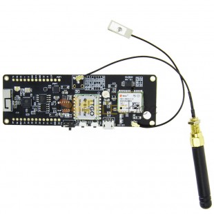 T-Beam 433/470/868/915MHz ESP32 WiFi Wireless bluetooth Module GPS NEO-M8N SMA 32 With 18650 Battery Holder