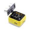 T-Bot ESP32 Ana Yonga T-Blok, HC-SR04 Modülü ile Programlanabilir Donanım MINI Arabası