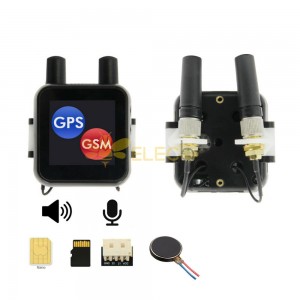 SIM868版ESP32 WiFi藍牙電容觸摸屏GPS GSM IOT可編程可穿戴開發設備