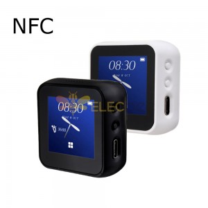 تفاعل بيئي قابل للارتداء قابل للبرمجة WiFi Bluetooth ESP32 شاشة تعمل باللمس بالسعة NFC