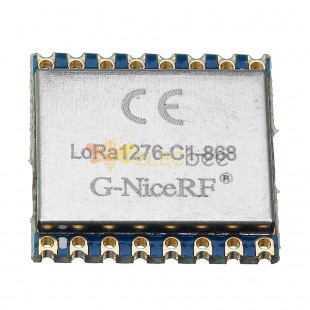LoRa1276-C1 SX1276 868MHz وحدة وحدة لاسلكية عن بعد انتشار 20dBm 100mW 3-5KM