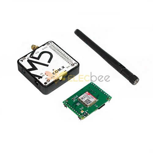 COM.GSM Module SIM800C Bud-in 2G Communication Module ESP32 Stackable Module with SMA Antenna