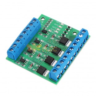 MOS FET F5305S 4 canali Modulo di controllo interruttore trigger a impulsi Ingresso PWM fisso per LED motore