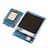 Placa de desenvolvimento Mini D1 ESP-12F N ESP8266 + Módulo de tela LCD TFT de 1,6 polegadas com linha DuPont para Arduino - produtos que funcionam com placas Arduino oficiais