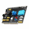 Multifunktions-Erweiterungskarte DHT11 LM35 Temperatur Feuchtigkeit UNO ESP32 Rev1 WiFi D1 R32 0,96 Zoll OLED-Schild für Arduino - Produkte, die mit offiziellen Arduino-Karten funktionieren