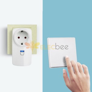 Remote Control Socket with 86 Type Self-generating Wireless Remote Control Switch AC85~250V