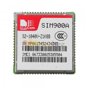 Módulo SIM900A Módulo de transmisión inalámbrica GSM GPRS SMS de doble banda con soporte de posicionamiento para Raspberry Pi