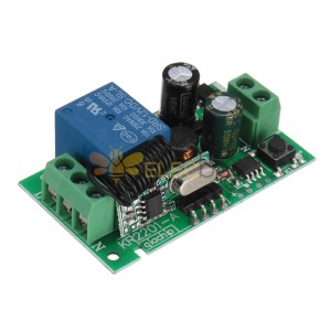 Module récepteur de commutateur de télécommande sans fil AC85V-220V 315MHz 433MHz