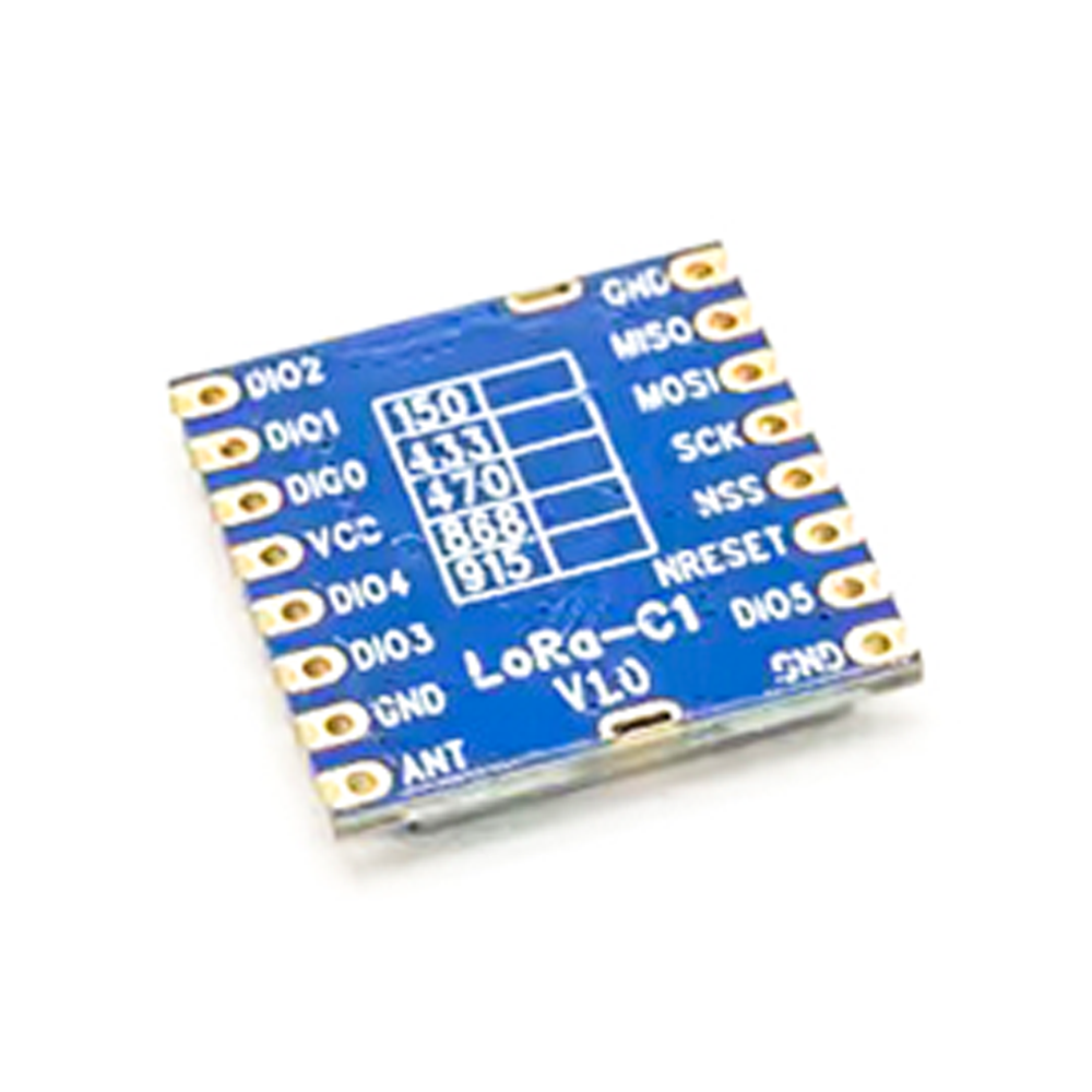 LoRa1276-C1 SX1276 868MHz模塊遠程傳播無線模塊20dBm 100mW 3-5KM