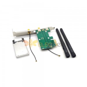 Mini WiFi 802.11n PCI-E To PCI-E Wireless Adapter Convert Card