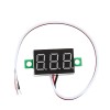 10 pçs 0,36 polegadas DC0V-32V LED verde display digital medidor de tensão voltímetro proteção de conexão reversa