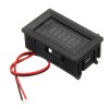 10pcs 12V indicateur de capacité de batterie au plomb testeur d\'instrument de mesure de puissance avec affichage à LED