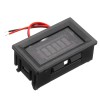 10pcs 12V indicateur de capacité de batterie au plomb testeur d\'instrument de mesure de puissance avec affichage à LED